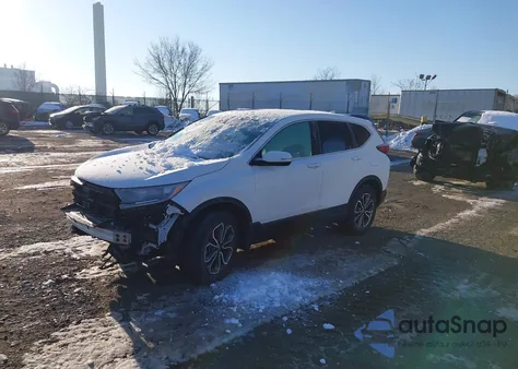 2021 Honda Cr-V Awd Ex из США, поврежденный, VIN 2HKRW2H5XMH663392
